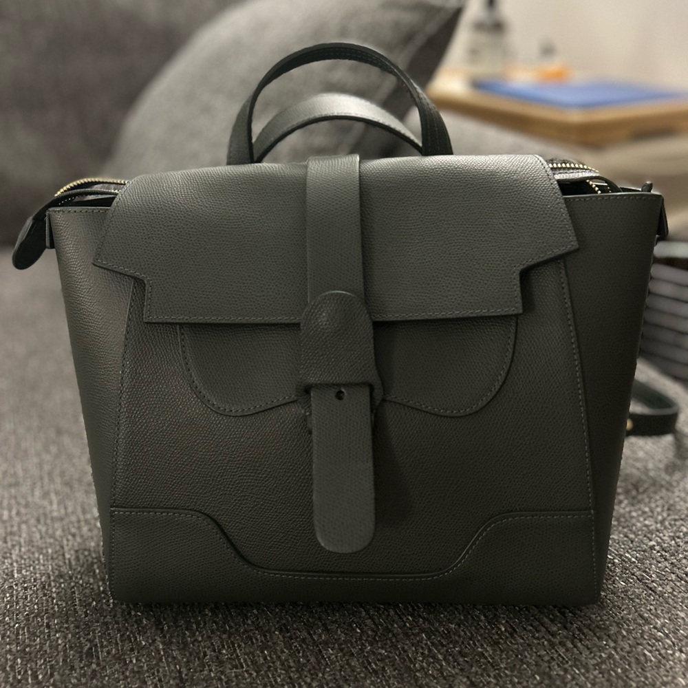 Senreve Maestra Bag Pebbled Dark Forest - Sold Out everywhere!